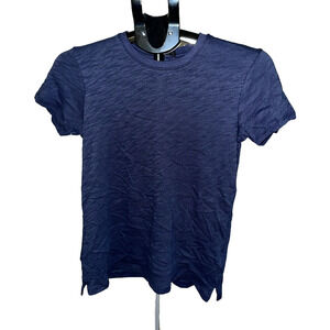 NWT ATM MIDNIGHT BLUE SHORT SLEEVE